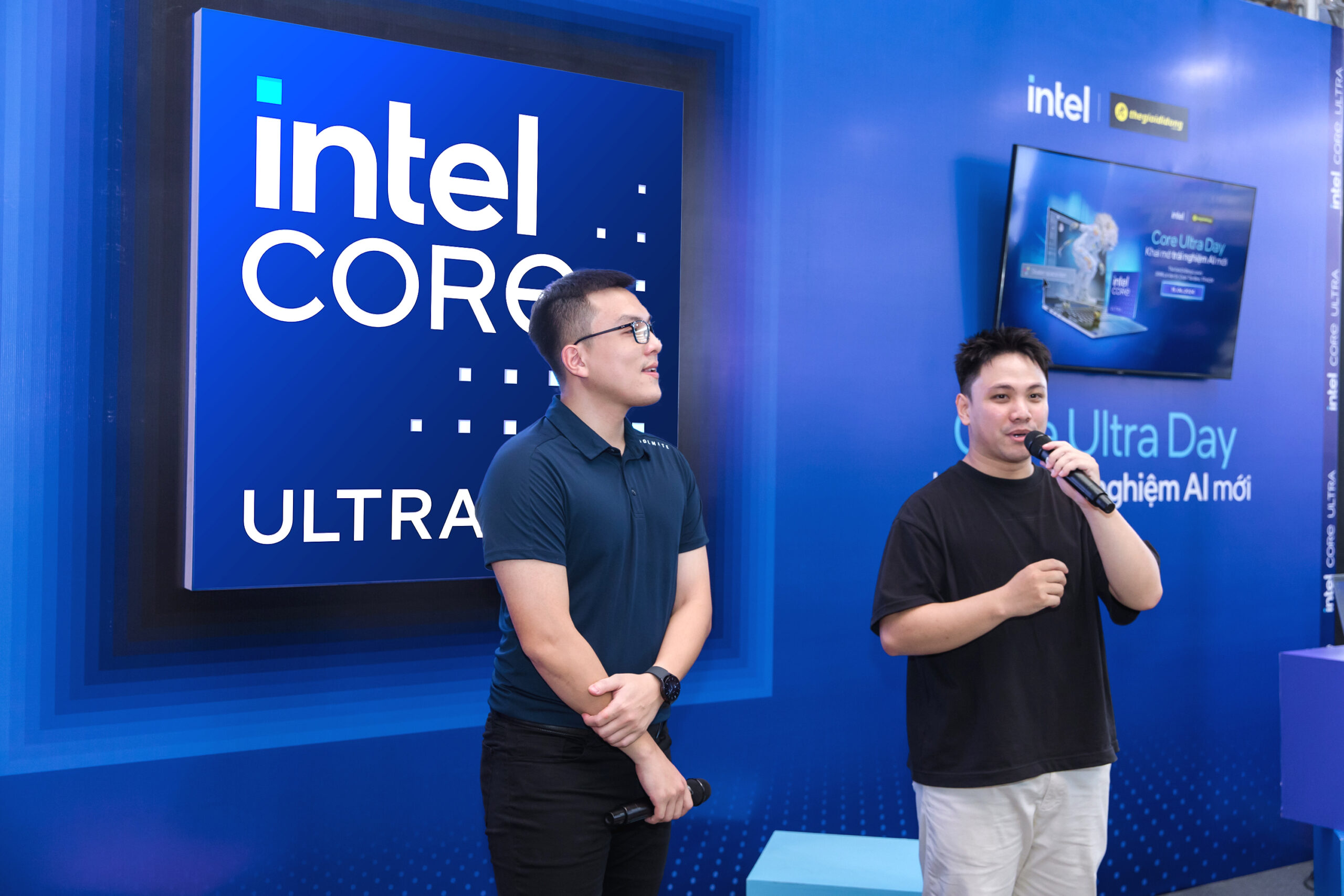 TheAnh96 Tham Gia Event Ra Mắt Intel Core Ultra Day ở Thế Giới Di Động Luxury