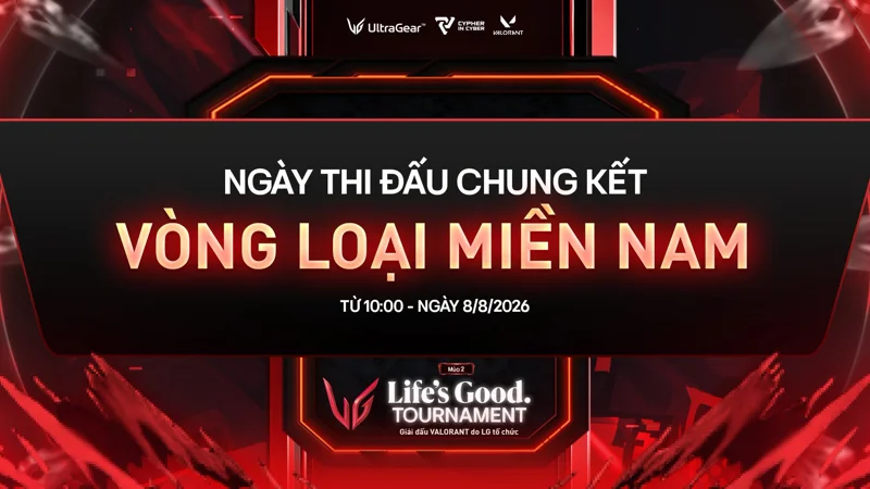 TRẢI NGHIỆM SIÊU PHẨM, TẬN HƯỞNG CHUNG KẾT MIỀN NAM LG LIFE'S GOOD. TOURNAMENT MÙA 2